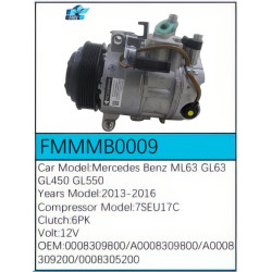 PartzBiz CE FMMMB0009 - สำหรับคอมเพรสเซอร์ Mercedes-Benz - FMMMB0009 PartzBiz CE FMMMB0009 - สำหรับคอมเพรสเซอร์ Mercedes-Benz - FMMMB0009