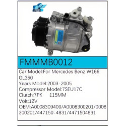 PartzBiz CE FMMMB0012 - สำหรับคอมเพรสเซอร์ Mercedes-Benz - FMMMB0012 PartzBiz CE FMMMB0012 - สำหรับคอมเพรสเซอร์ Mercedes-Benz - FMMMB0012