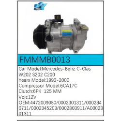 PartzBiz CE FMMMB0013 - สำหรับคอมเพรสเซอร์ Mercedes-Benz - FMMMB0013 PartzBiz CE FMMMB0013 - สำหรับคอมเพรสเซอร์ Mercedes-Benz - FMMMB0013