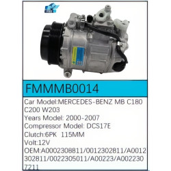 PartzBiz CE FMMMB0014 - สำหรับคอมเพรสเซอร์ Mercedes-Benz - FMMMB0014 PartzBiz CE FMMMB0014 - สำหรับคอมเพรสเซอร์ Mercedes-Benz - FMMMB0014