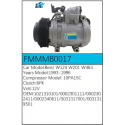 PartzBiz CE FMMMB0017 - Compressor for Mercedes-Benz - FMMMB0017 PartzBiz CE FMMMB0017 - Compressor for Mercedes-Benz - FMMMB0017