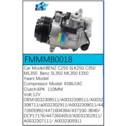 PartzBiz CE FMMMB0018 - Compressor for Mercedes-Benz - FMMMB0018 PartzBiz CE FMMMB0018 - Compressor for Mercedes-Benz - FMMMB0018