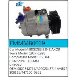 PartzBiz CE FMMMB0019 - Compressor for Mercedes-Benz - FMMMB0019 PartzBiz CE FMMMB0019 - Compressor for Mercedes-Benz - FMMMB0019