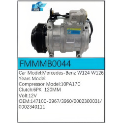 PartzBiz CE FMMMB0044 - Compressor for Mercedes-Benz - FMMMB0044 PartzBiz CE FMMMB0044 - Compressor for Mercedes-Benz - FMMMB0044