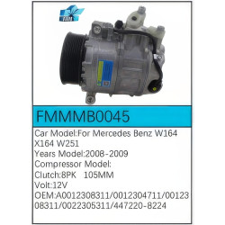 PartzBiz CE FMMMB0045 - Compressor for Mercedes-Benz - FMMMB0045 PartzBiz CE FMMMB0045 - Compressor for Mercedes-Benz - FMMMB0045