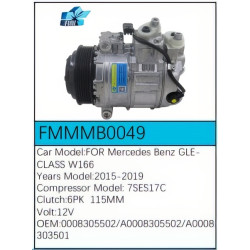PartzBiz CE FMMMB0049 - Compressor for Mercedes-Benz - FMMMB0049 PartzBiz CE FMMMB0049 - Compressor for Mercedes-Benz - FMMMB0049
