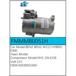 PartzBiz CE FMMMB0051H - Compressor for Mercedes-Benz - FMMMB0051H PartzBiz CE FMMMB0051H - Compressor for Mercedes-Benz - FMMMB0051H