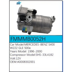PartzBiz CE FMMMB0052H - Compressor for Mercedes-Benz - FMMMB0052H PartzBiz CE FMMMB0052H - Compressor for Mercedes-Benz - FMMMB0052H