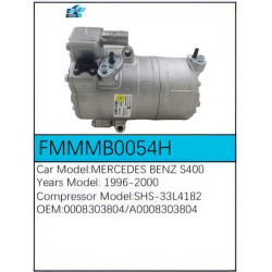 PartzBiz CE FMMMB0054H - Compressor for Mercedes-Benz - FMMMB0054H PartzBiz CE FMMMB0054H - Compressor for Mercedes-Benz - FMMMB0054H