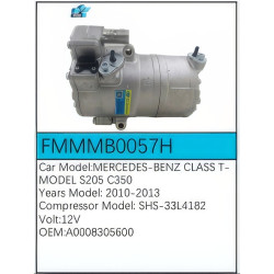PartzBiz CE FMMMB0057H - Compressor for Mercedes-Benz - FMMMB0057H PartzBiz CE FMMMB0057H - Compressor for Mercedes-Benz - FMMMB0057H