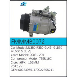PartzBiz CE FMMMB0072 - Compressor for Mercedes-Benz - FMMMB0072 PartzBiz CE FMMMB0072 - Compressor for Mercedes-Benz - FMMMB0072