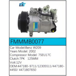 PartzBiz CE FMMMB0077 - Compressor for Mercedes-Benz - FMMMB0077 PartzBiz CE FMMMB0077 - Compressor for Mercedes-Benz - FMMMB0077