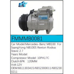 PartzBiz CE FMMMB0081 - Compressor for Mercedes-Benz - FMMMB0081 PartzBiz CE FMMMB0081 - Compressor for Mercedes-Benz - FMMMB0081