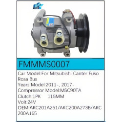 PartzBiz CE FMMMS0007 - Compressor for Mitsubishi - FMMMS0007 PartzBiz CE FMMMS0007 - Compressor for Mitsubishi - FMMMS0007