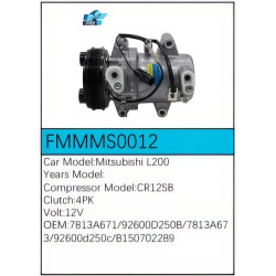 PartzBiz CE FMMMS0012 - Compressor for Mitsubishi - FMMMS0012 PartzBiz CE FMMMS0012 - Compressor for Mitsubishi - FMMMS0012