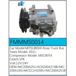 PartzBiz CE FMMMS0014 - Compressor for Mitsubishi - FMMMS0014 PartzBiz CE FMMMS0014 - Compressor for Mitsubishi - FMMMS0014