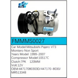 PartzBiz CE FMMMS0027 - Compressor for Mitsubishi - FMMMS0027 PartzBiz CE FMMMS0027 - Compressor for Mitsubishi - FMMMS0027