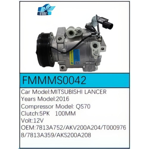 PartzBiz CE: -Compressor for Mitsubishi - FMMMS0042 PartzBiz CE: -Compressor for Mitsubishi - FMMMS0042