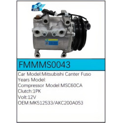 PartzBiz CE FMMMS0043 - Compressor for Mitsubishi - FMMMS0043 PartzBiz CE FMMMS0043 - Compressor for Mitsubishi - FMMMS0043