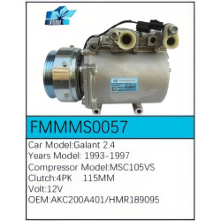 PartzBiz CE FMMMS0057 - Compressor for Mitsubishi - FMMMS0057 PartzBiz CE FMMMS0057 - Compressor for Mitsubishi - FMMMS0057