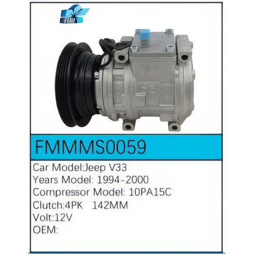 PartzBiz CE: -Compressor for Mitsubishi - FMMMS0059 PartzBiz CE: -Compressor for Mitsubishi - FMMMS0059