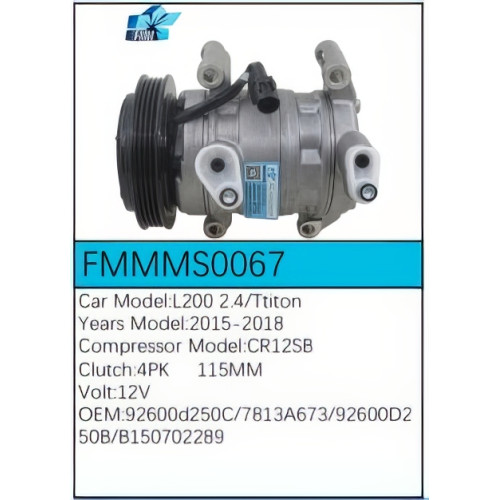 PartzBiz CE: -Compressor for Mitsubishi - FMMMS0067 PartzBiz CE: -Compressor for Mitsubishi - FMMMS0067