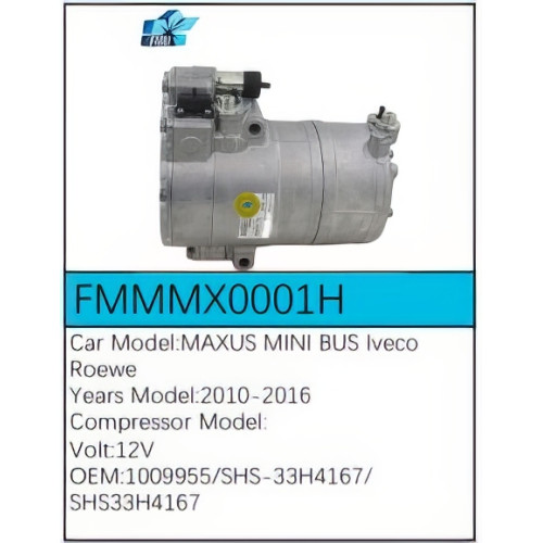PartzBiz CE: -Compressor for Maxus - FMMMX0001H PartzBiz CE: -Compressor for Maxus - FMMMX0001H