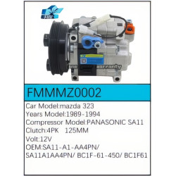 PartzBiz CE FMMMZ0002 - Compressor for Mazda - FMMMZ0002 PartzBiz CE FMMMZ0002 - Compressor for Mazda - FMMMZ0002