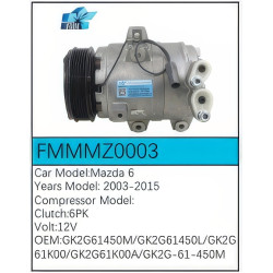 PartzBiz CE FMMMZ0003 - Compressor for Mazda - FMMMZ0003 PartzBiz CE FMMMZ0003 - Compressor for Mazda - FMMMZ0003