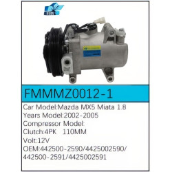 PartzBiz CE FMMMZ0012-1 - Compressor for Mazda - FMMMZ0012-1 PartzBiz CE FMMMZ0012-1 - Compressor for Mazda - FMMMZ0012-1
