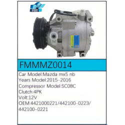 PartzBiz CE FMMMZ0014 - Compressor for Mazda - FMMMZ0014 PartzBiz CE FMMMZ0014 - Compressor for Mazda - FMMMZ0014