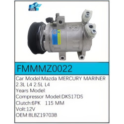 PartzBiz CE FMMMZ0022 - Compressor for Mazda - FMMMZ0022 PartzBiz CE FMMMZ0022 - Compressor for Mazda - FMMMZ0022