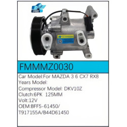 PartzBiz CE FMMMZ0030 - Compressor for Mazda - FMMMZ0030 PartzBiz CE FMMMZ0030 - Compressor for Mazda - FMMMZ0030