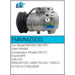 PartzBiz CE FMMMZ0031 - Compressor for Mazda - FMMMZ0031 PartzBiz CE FMMMZ0031 - Compressor for Mazda - FMMMZ0031