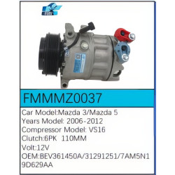 PartzBiz CE FMMMZ0037 - สำหรับคอมเพรสเซอร์ Mazda - FMMMZ0037 PartzBiz CE FMMMZ0037 - สำหรับคอมเพรสเซอร์ Mazda - FMMMZ0037