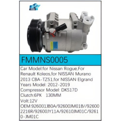 PartzBiz CE FMMNS0005 - Compressor for Nissan - FMMNS0005 PartzBiz CE FMMNS0005 - Compressor for Nissan - FMMNS0005