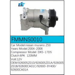 PartzBiz CE FMMNS0010 - Compressor for Nissan - FMMNS0010 PartzBiz CE FMMNS0010 - Compressor for Nissan - FMMNS0010
