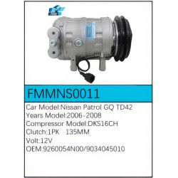 PartzBiz CE FMMNS0011 - Compressor for Nissan - FMMNS0011 PartzBiz CE FMMNS0011 - Compressor for Nissan - FMMNS0011