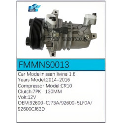 PartzBiz CE FMMNS0013 - Compressor for Nissan - FMMNS0013 PartzBiz CE FMMNS0013 - Compressor for Nissan - FMMNS0013