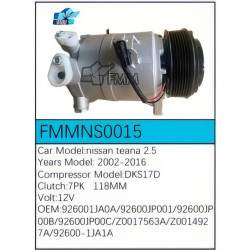 PartzBiz CE FMMNS0015 - Compressor for Nissan - FMMNS0015 PartzBiz CE FMMNS0015 - Compressor for Nissan - FMMNS0015