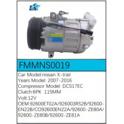 PartzBiz CE FMMNS0019 - Compressor for Nissan - FMMNS0019 PartzBiz CE FMMNS0019 - Compressor for Nissan - FMMNS0019