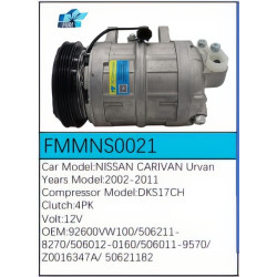 PartzBiz CE FMMNS0021 - Compressor for Nissan - FMMNS0021 PartzBiz CE FMMNS0021 - Compressor for Nissan - FMMNS0021