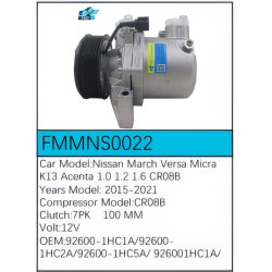 PartzBiz CE FMMNS0022 - Compressor for Nissan - FMMNS0022 PartzBiz CE FMMNS0022 - Compressor for Nissan - FMMNS0022