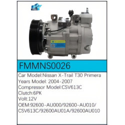 PartzBiz CE FMMNS0026 - Compressor for Nissan - FMMNS0026 PartzBiz CE FMMNS0026 - Compressor for Nissan - FMMNS0026
