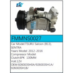 PartzBiz CE FMMNS0027 - Compressor for Nissan - FMMNS0027 PartzBiz CE FMMNS0027 - Compressor for Nissan - FMMNS0027