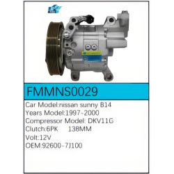 PartzBiz CE FMMNS0029 - Compressor for Nissan - FMMNS0029 PartzBiz CE FMMNS0029 - Compressor for Nissan - FMMNS0029