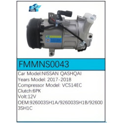 PartzBiz CE FMMNS0043 - Compressor for Nissan - FMMNS0043 PartzBiz CE FMMNS0043 - Compressor for Nissan - FMMNS0043