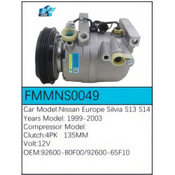PartzBiz CE FMMNS0049 - Compressor for Nissan - FMMNS0049 PartzBiz CE FMMNS0049 - Compressor for Nissan - FMMNS0049