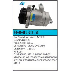 PartzBiz CE FMMNS0066 - Compressor for Nissan - FMMNS0066 PartzBiz CE FMMNS0066 - Compressor for Nissan - FMMNS0066