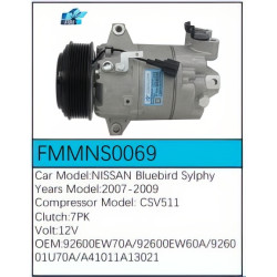PartzBiz CE FMMNS0069 - Compressor for Nissan - FMMNS0069 PartzBiz CE FMMNS0069 - Compressor for Nissan - FMMNS0069